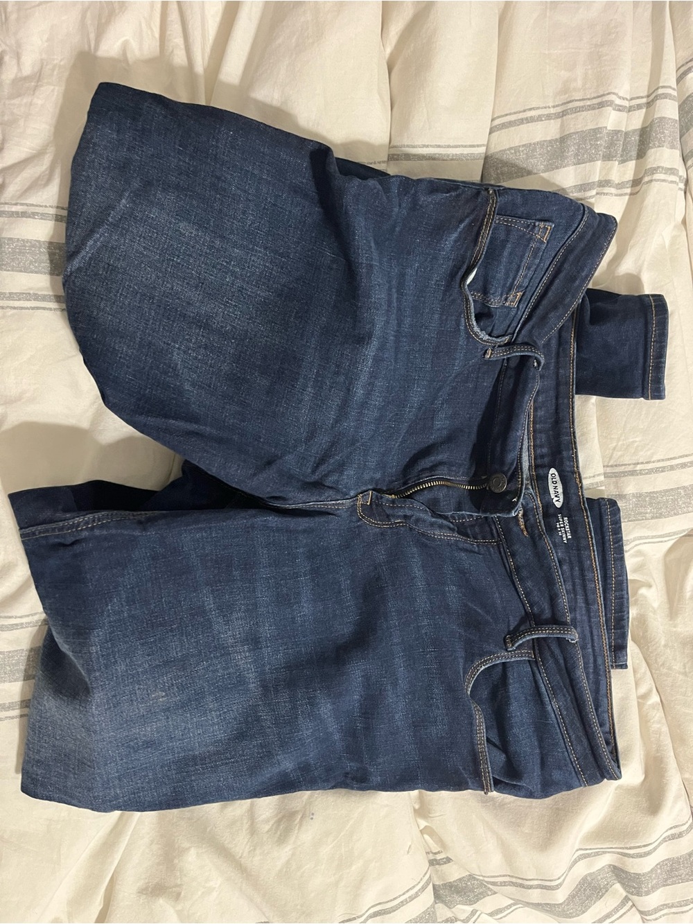 Old Navy Dark Wash Straight Leg Jeans